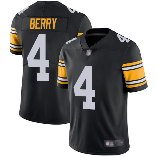 Men Pittsburgh Steelers Football 4 Limited Black Jordan Berry Alternate Vapor Untouchable Nike NFL Jersey